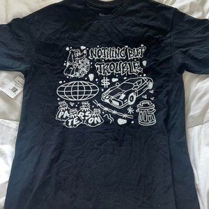 Paterson Nothing But Trouble Black T-Shirt